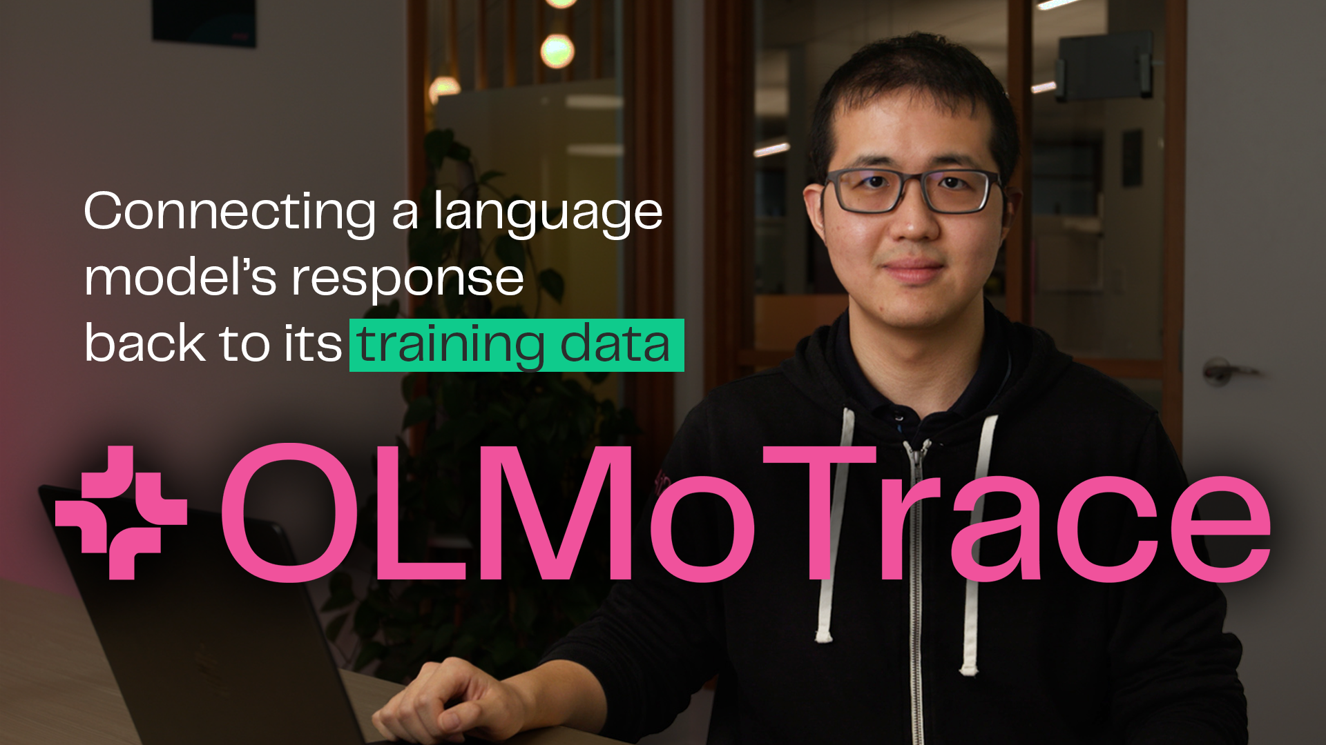 OLMoTrace: Connecting a language model's response back to its training data